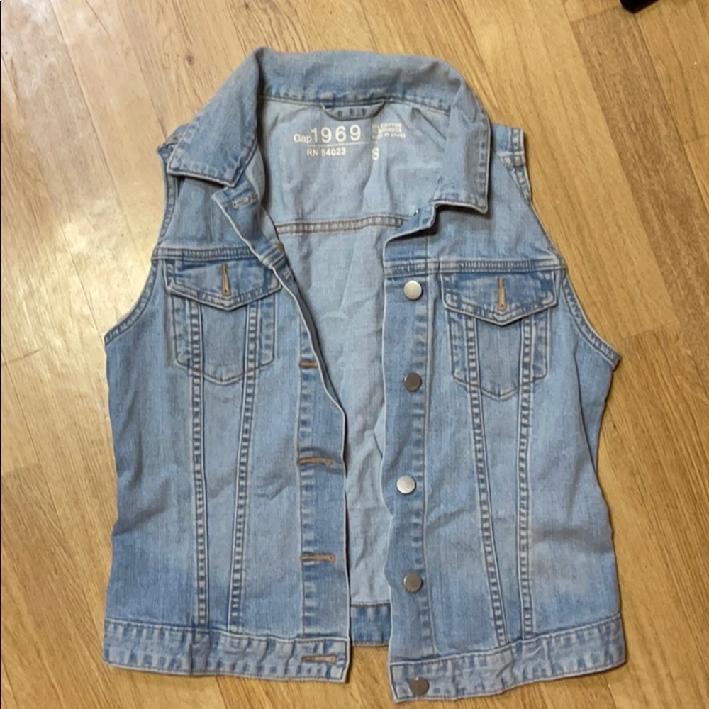 Denim vest